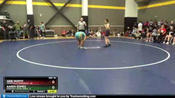 148 lbs Round 3 (4 Team) - Aine Moffit, Potentially Dangerous vs Karen Gomez, Nebraska Vipers Green