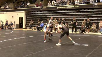 125 lbs Round Of 16 - Sawyer Ostroff, Long Island University vs Ian Akers, Army
