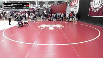 165 lbs Consi Of 16 #1 - Josh Weeks, Providence Day School vs Keon Clealand, Mount Vernon