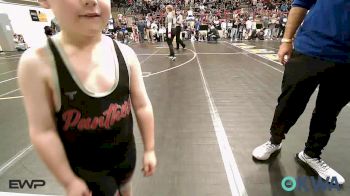 66 lbs Rr Rnd 1 - Solomon Lopez, Barnsdall Youth Wrestling vs Barrett Kennell, Tiger Trained Wrestling