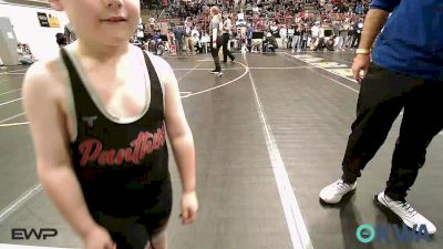 66 lbs Rr Rnd 1 - Solomon Lopez, Barnsdall Youth Wrestling vs Barrett Kennell, Tiger Trained Wrestling