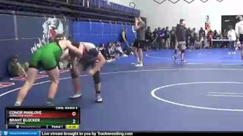152 lbs Cons. Round 4 - Conor Manlove, Burns/Pine Bluffs vs Brant Blocker, Kelly Walsh
