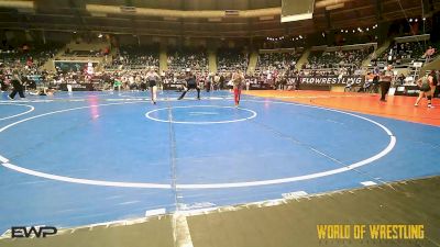 98 lbs Semifinal - Iliyah Sailas-lara, Black Fox Wrestling Academy vs Abigail Peterson, Big Game Wrestling Club
