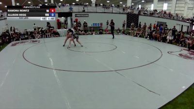 120 lbs Ramona Reinitz, Washington vs Allison Hegg, Virgina