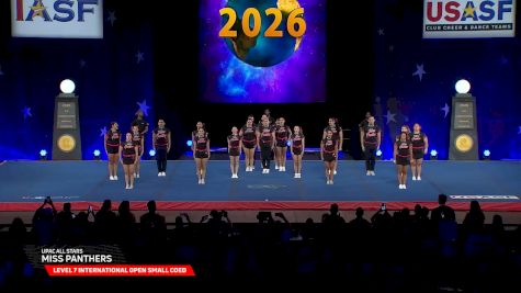 UPAC All Stars - Miss Panthers [2026 L7 International Open Small Coed Semis] 2026 The Cheerleading Worlds