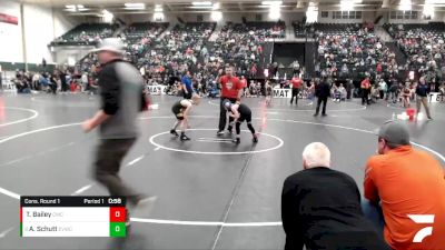 75 lbs Cons. Round 1 - Alex Schutt, Elkhorn Valley Wrestling Club vs Travis Bailey, Centennial Wrestling Club