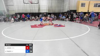 57 kg Rr Rnd 1 - Justin Jones, Team VAWA vs Jackson Heslin, Southside