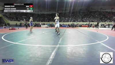 138 lbs Round Of 64 - Jenner Flint, Mount St. Mary Catholic High School vs Mason Dawes, Stillwater Wrestling