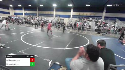 190 lbs Consi Of 16 #1 - Andrew Salvador, Chino Hills WC vs David Martinez, Vista