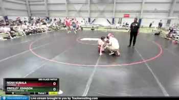 120 lbs Placement Matches (8 Team) - Noah Kubala, Colorado vs Presley Johnson, Team Missouri Red