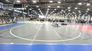 85 lbs Consi Of 8 #1 - Vincent Kapral, NJ vs Mason Barnes, OH