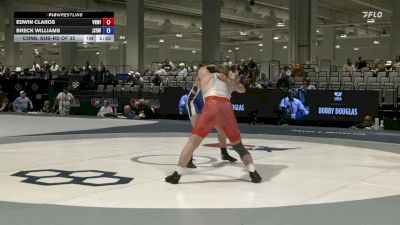 74 kg Cons. Sub-rd Of 32 - Edwin Claros, Vougar Honors Wrestling Inc. vs Breck Williams, Ja-son-do Wrestling Academy