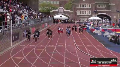 Boys 4x100 Prelims (Event 329) Penn Relays H2