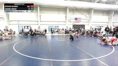 119 lbs Round 2 (4 Team) - Legend Urban, Allstar vs Atticus Salinas, Santas Misfits