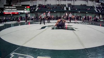 174 lbs Semifinal - Cael Valencia, Arizona State vs Connor Owens, Michigan