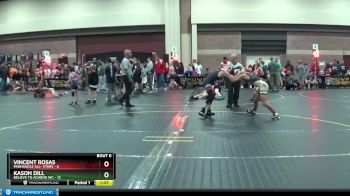 120 lbs Round 2 (6 Team) - Kason Dill, Believe To Achieve WC vs VIncent Rosas, Panhandle All- Stars