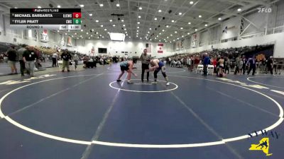 210 lbs Round 4 - Tyler Pratt, Cazenovia Wrestling Club vs Michael Barbarita, Hilton Jr Cadets Wrestling Club