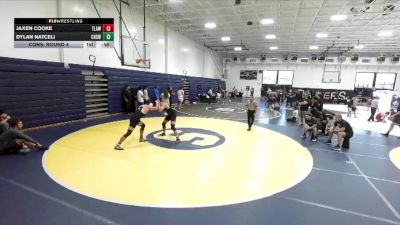 190 lbs Cons. Round 4 - Dylan Natceli, Chaparral High School Wrestlin vs Jaxen Cooke, The Lab Academy Wrestling