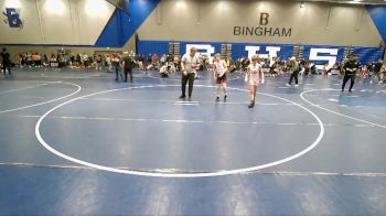 110 lbs Cons. Round 2 - Jesse Clegg, Wasatch Wrestling Club vs Nash Nielson, Bear River Wrestling Club