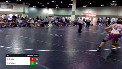 182 lbs Placement Matches (16 Team) - Gary Bradley, Funky Monkey vs Demetri White, Bubbletown Mat