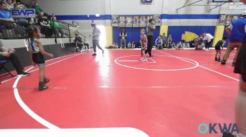 46 lbs Consi Of 8 #2 - Easton Nalder, Skiatook Youth Wrestling vs Maverick Williams, Pitbull Wrestling Academy