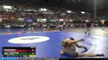 Quarterfinal - Colton Kuka, Flathead (Kalispell) vs Irish Furthmyre, Great Falls/MSDB