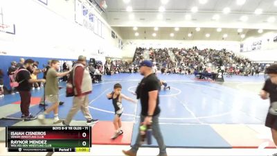 71 lbs Champ. Round 1 - Isaiah Cisneros, Venom Wrestling Club vs Raynor Mendez, Wolves Den Wrestling Club