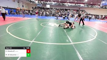 150 lbs Round Of 32 - Owen Woodruff, Cranford vs Matthew Di Eduardo, Bridgewater-Raritan