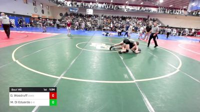 150 lbs Round Of 32 - Owen Woodruff, Cranford vs Matthew Di Eduardo, Bridgewater-Raritan