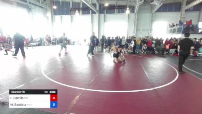 165 kg Round Of 16 - Fabius Carrillo, Top Dog WC vs Marcos Bautista, Half Moon Bay Wrestling