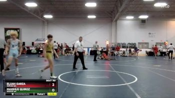 125 lbs Quarterfinal - Elijah Garza, Suplex WC vs Maximus Quiroz, Region WA