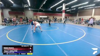 180 lbs Cons. Semi - Reise Roach, Takedown-City Wrestling vs Tracy Linklater, Vici Wrestling Club