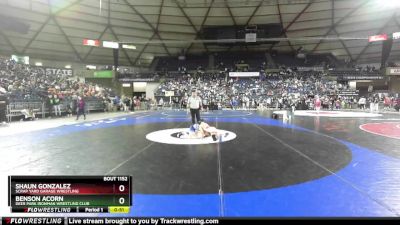 63 lbs Champ. Round 2 - Shaun Gonzalez, Scrap Yard Garage Wrestling vs Benson Acorn, Deer Park Ironman Wrestling Club