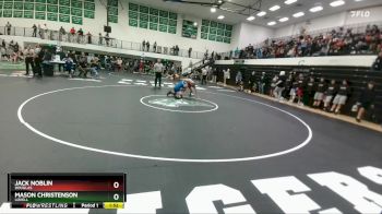 138 lbs Champ. Round 2 - Jack Noblin, Douglas vs Mason Christenson, Lovell