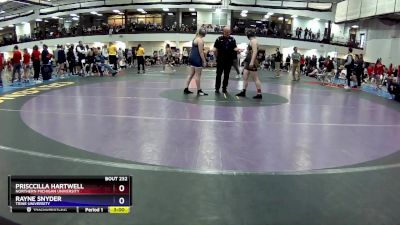 145B Cons. Round 2 - Rayne Snyder, Trine University vs Prisccilla Hartwell, Northern Michigan University