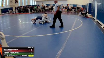 126 lbs Prelim - Henry Moltumyr, St Mary Ryken vs Matthew O`Neill, Malvern Prep