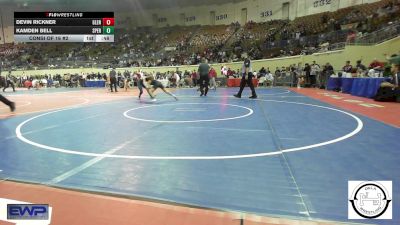 101 lbs Consi Of 16 #2 - Devin Rickner, Glenpool JH vs Kamden Bell, Sperry Wrestling Club