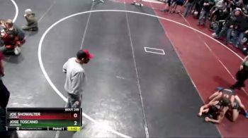 132 lbs Champ. Round 2 - Joe Showalter, Cheney vs Jose Toscano, Granger