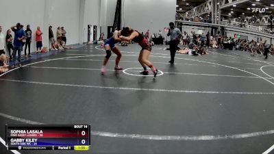 145 lbs Round 4 (8 Team) - Sophia LaSala, FIWC Sassy Lassies vs Gabby Kiley, South Side WC