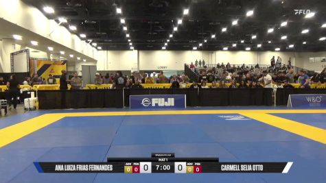 Carmell Selia Otto vs Ana Luiza Frias Fernandes 2025 World IBJJF Jiu-Jitsu No-Gi Championship
