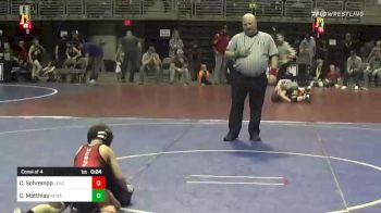 49 lbs Consi Of 4 - Cashten Schrempp, League Of Hereos vs Carter Matthias, Nebraska Wrestling Academy