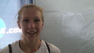 Dartmouth's Megan Krumpoch surprises herself and makes the 800m final