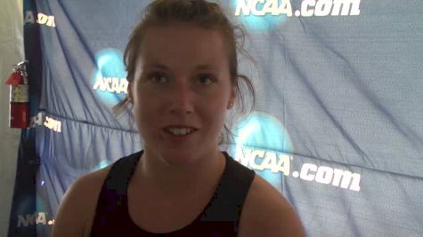 Your first champion of the meet Princeton's Julia Ratcliffe