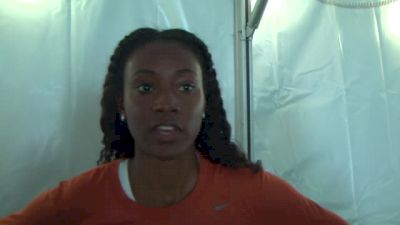 Texas' Briana Nelson on getting through to the 400m final