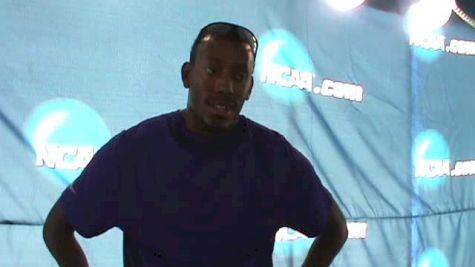 LSU's Vernon Norwood after the 400m prelim