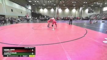 150 lbs Cons. Round 6 - Kiowa Vines, Thompson HS vs Kaden Purler, North Point