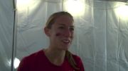 Arkansas' Grace Heymsfield after her steeple prelim