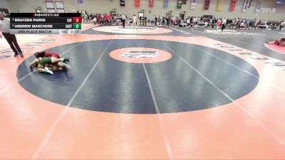 125 lbs 3rd Place Match - Brayden Parke, Coe vs Andrew Marchese, Castleton