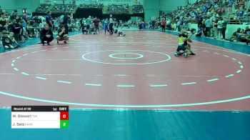 64 lbs Round Of 32 - William Stewart, 706 Wrestling vs Jase Seto, Harris County Wrestling Club