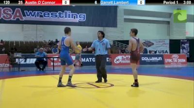 120 f, Austin O'Connor, IL vs Garret Lambert, OH